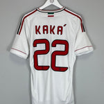 2012/13 AC MILAN KAKA 22 AWAY SHIRT (M) ADIDAS - Cult Kits - Medium - Buy Vintage Football Shirts, Authentic Retro Football Shirts For Sale, Classic Football Shirts & Soccer Jersey