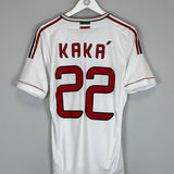 2012/13 AC MILAN KAKA 22 AWAY SHIRT (M) ADIDAS - Cult Kits - Medium - Buy Vintage Football Shirts, Authentic Retro Football Shirts For Sale, Classic Football Shirts & Soccer Jersey