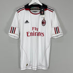 Shop 2012/13 AC MILAN RONALDINHO #80 *BNWT* AWAY SHIRT (L) ADIDAS, classic football shirts, vintage football shirts & retro soccer jerseys at Cult Kits
