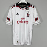 Shop 2012/13 AC MILAN RONALDINHO #80 *BNWT* AWAY SHIRT (L) ADIDAS, classic football shirts, vintage football shirts & retro soccer jerseys at Cult Kits