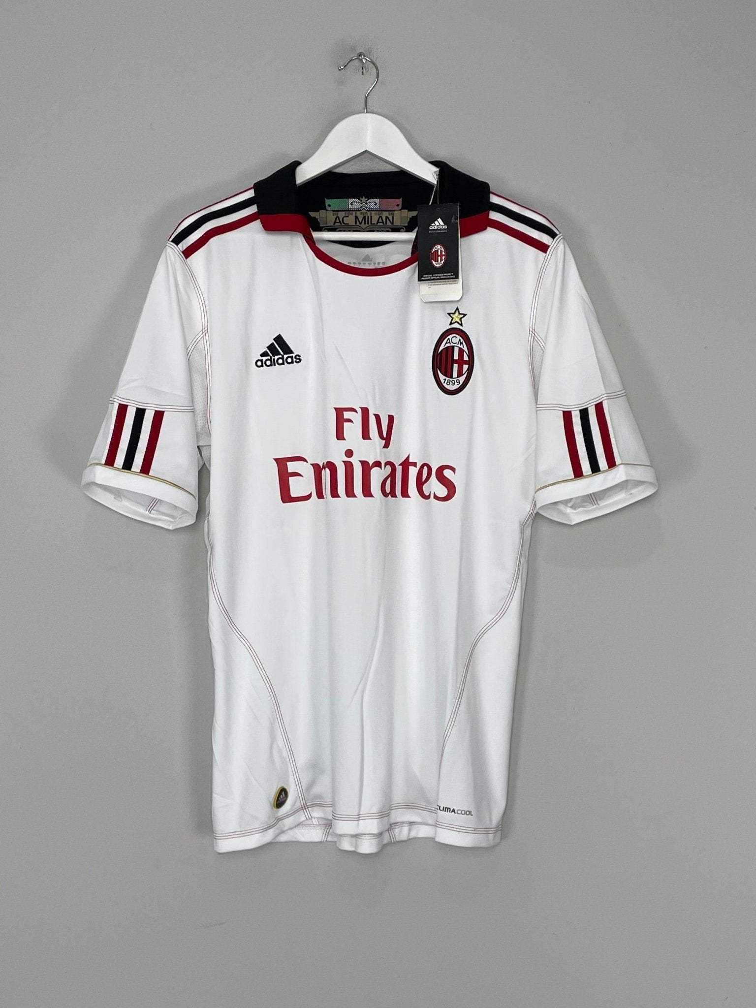 Shop 2012/13 AC MILAN RONALDINHO #80 *BNWT* AWAY SHIRT (L) ADIDAS, classic football shirts, vintage football shirts & retro soccer jerseys at Cult Kits