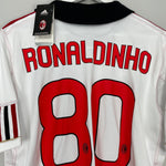 Shop 2012/13 AC MILAN RONALDINHO #80 *BNWT* AWAY SHIRT (L) ADIDAS, classic football shirts, vintage football shirts & retro soccer jerseys at Cult Kits