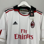 Shop 2012/13 AC MILAN RONALDINHO #80 *BNWT* AWAY SHIRT (L) ADIDAS, classic football shirts, vintage football shirts & retro soccer jerseys at Cult Kits