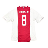 Buy 2012/13 AJAX ERIKSEN 8 HOME SHIRT (L) ADIDAS ~ Free worldwide shipping available ~ Authentic Vintage Football Shirts from Cult Kits