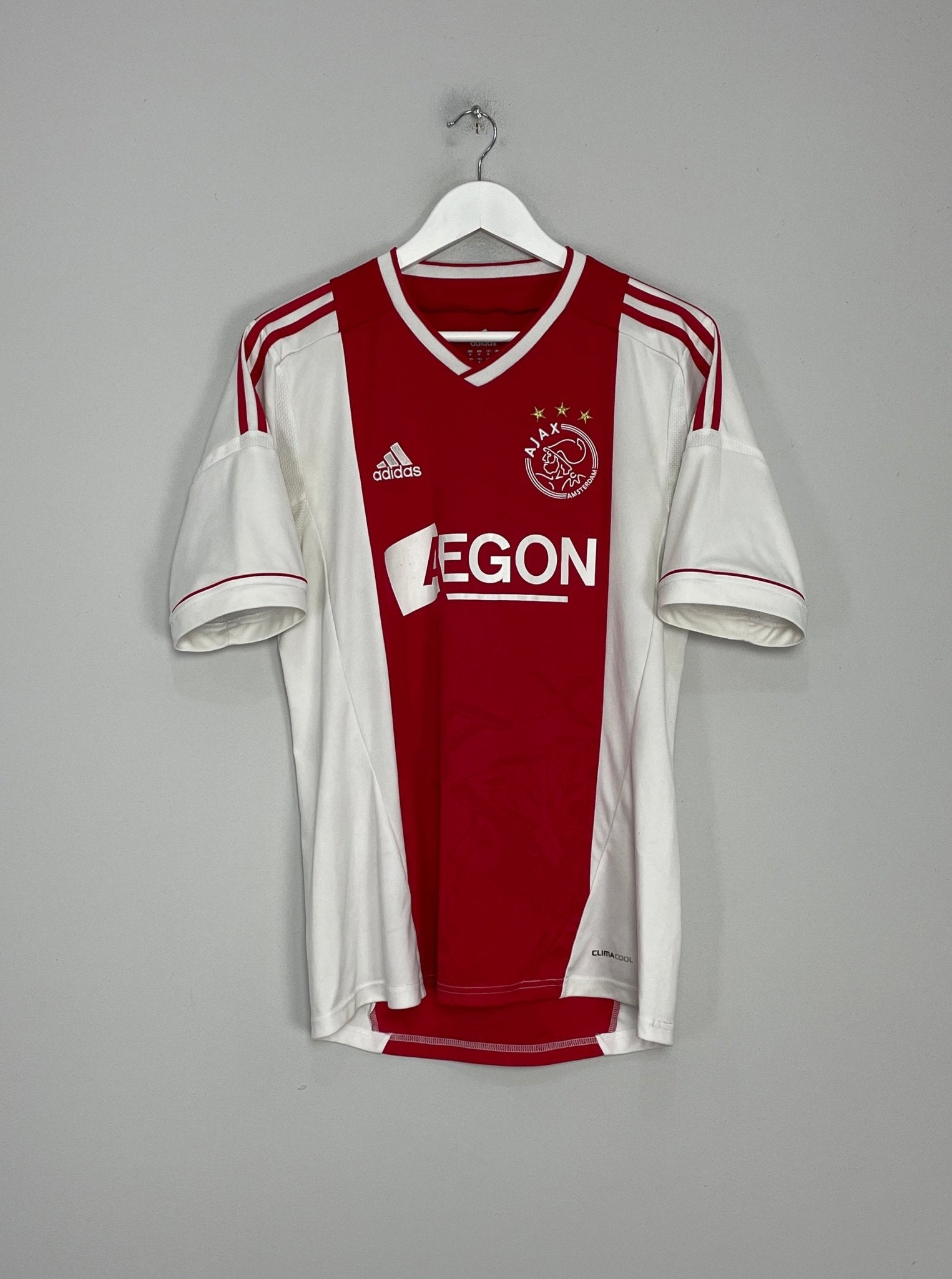 Shop 2012/13 AJAX HOME SHIRT (M) ADIDAS, classic football shirts, vintage football shirts & retro soccer jerseys at Cult Kits