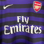 Shop 2012/13 ARSENAL PODOLSKI #9 AWAY SHIRT (M) NIKE, classic football shirts, vintage football shirts & retro soccer jerseys at Cult Kits