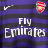 Shop 2012/13 ARSENAL PODOLSKI #9 AWAY SHIRT (M) NIKE, classic football shirts, vintage football shirts & retro soccer jerseys at Cult Kits