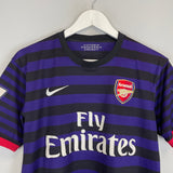 Shop 2012/13 ARSENAL PODOLSKI #9 AWAY SHIRT (M) NIKE, classic football shirts, vintage football shirts & retro soccer jerseys at Cult Kits