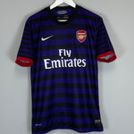 Shop 2012/13 ARSENAL PODOLSKI #9 AWAY SHIRT (M) NIKE, classic football shirts, vintage football shirts & retro soccer jerseys at Cult Kits