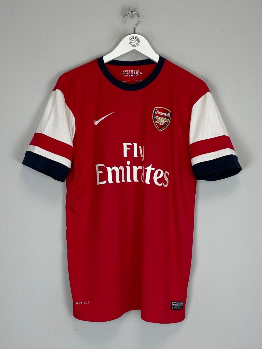 2012/13 ARSENAL PODOLSKI 9 HOME SHIRT (M) NIKE - Cult Kits - Medium - Buy Vintage Football Shirts, Authentic Retro Football Shirts For Sale, Classic Football Shirts & Soccer Jersey