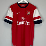 2012/13 ARSENAL PODOLSKI 9 HOME SHIRT (M) NIKE - Cult Kits - Medium - Buy Vintage Football Shirts, Authentic Retro Football Shirts For Sale, Classic Football Shirts & Soccer Jersey