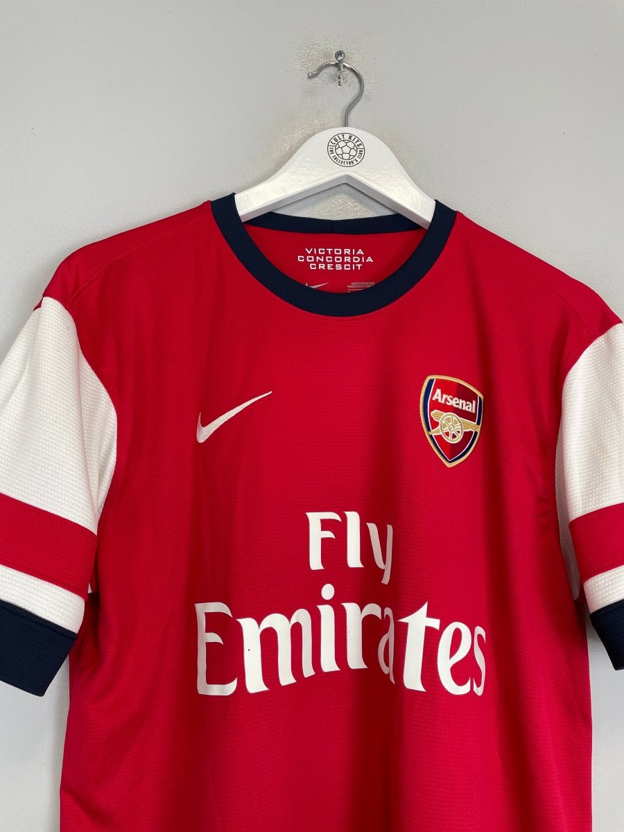 2012/13 ARSENAL PODOLSKI 9 HOME SHIRT (M) NIKE - Cult Kits - Medium - Buy Vintage Football Shirts, Authentic Retro Football Shirts For Sale, Classic Football Shirts & Soccer Jersey