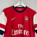 2012/13 ARSENAL PODOLSKI 9 HOME SHIRT (M) NIKE - Cult Kits - Medium - Buy Vintage Football Shirts, Authentic Retro Football Shirts For Sale, Classic Football Shirts & Soccer Jersey