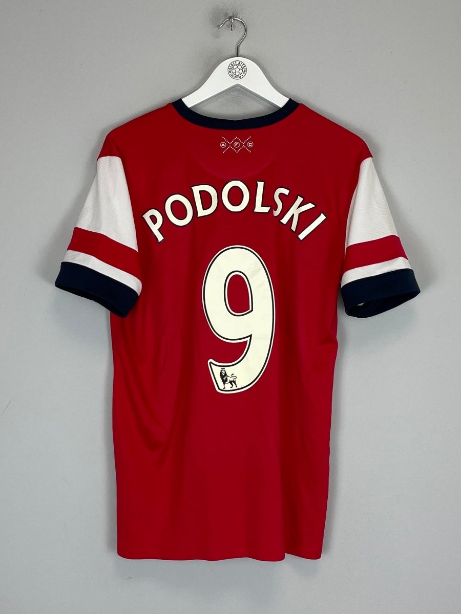 2012/13 ARSENAL PODOLSKI 9 HOME SHIRT (M) NIKE - Cult Kits - Medium - Buy Vintage Football Shirts, Authentic Retro Football Shirts For Sale, Classic Football Shirts & Soccer Jersey