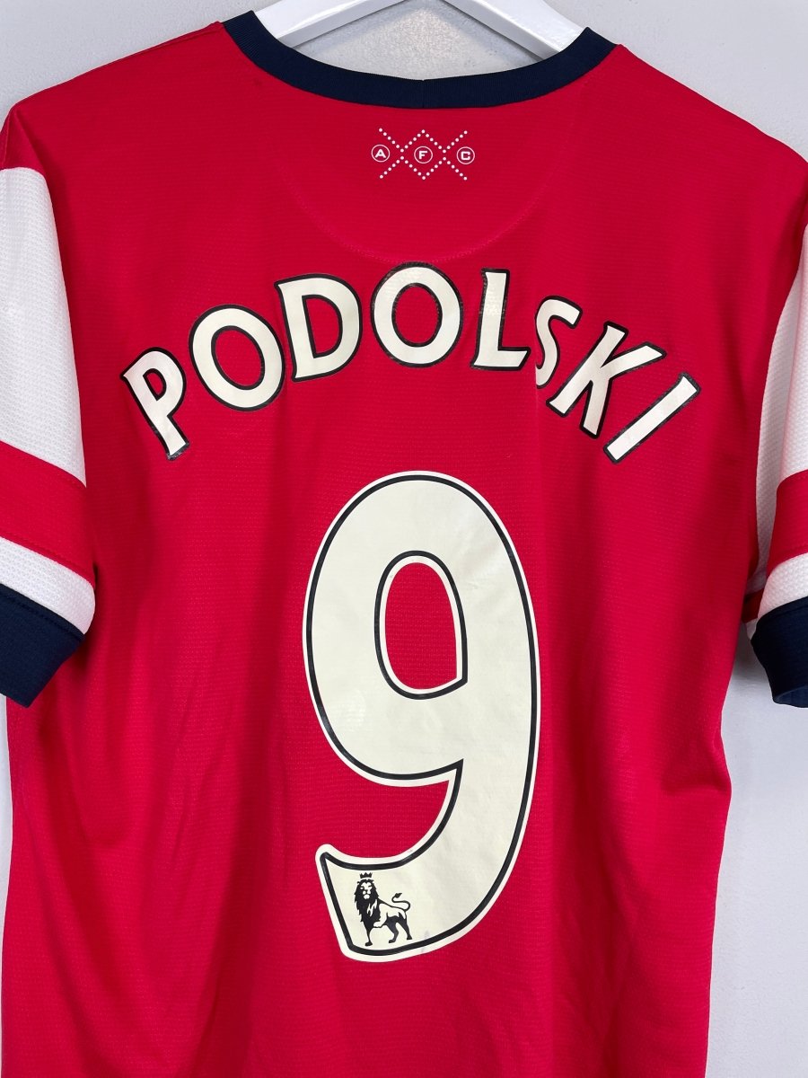 2012/13 ARSENAL PODOLSKI 9 HOME SHIRT (M) NIKE - Cult Kits - Medium - Buy Vintage Football Shirts, Authentic Retro Football Shirts For Sale, Classic Football Shirts & Soccer Jersey