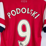 2012/13 ARSENAL PODOLSKI 9 HOME SHIRT (M) NIKE - Cult Kits - Medium - Buy Vintage Football Shirts, Authentic Retro Football Shirts For Sale, Classic Football Shirts & Soccer Jersey