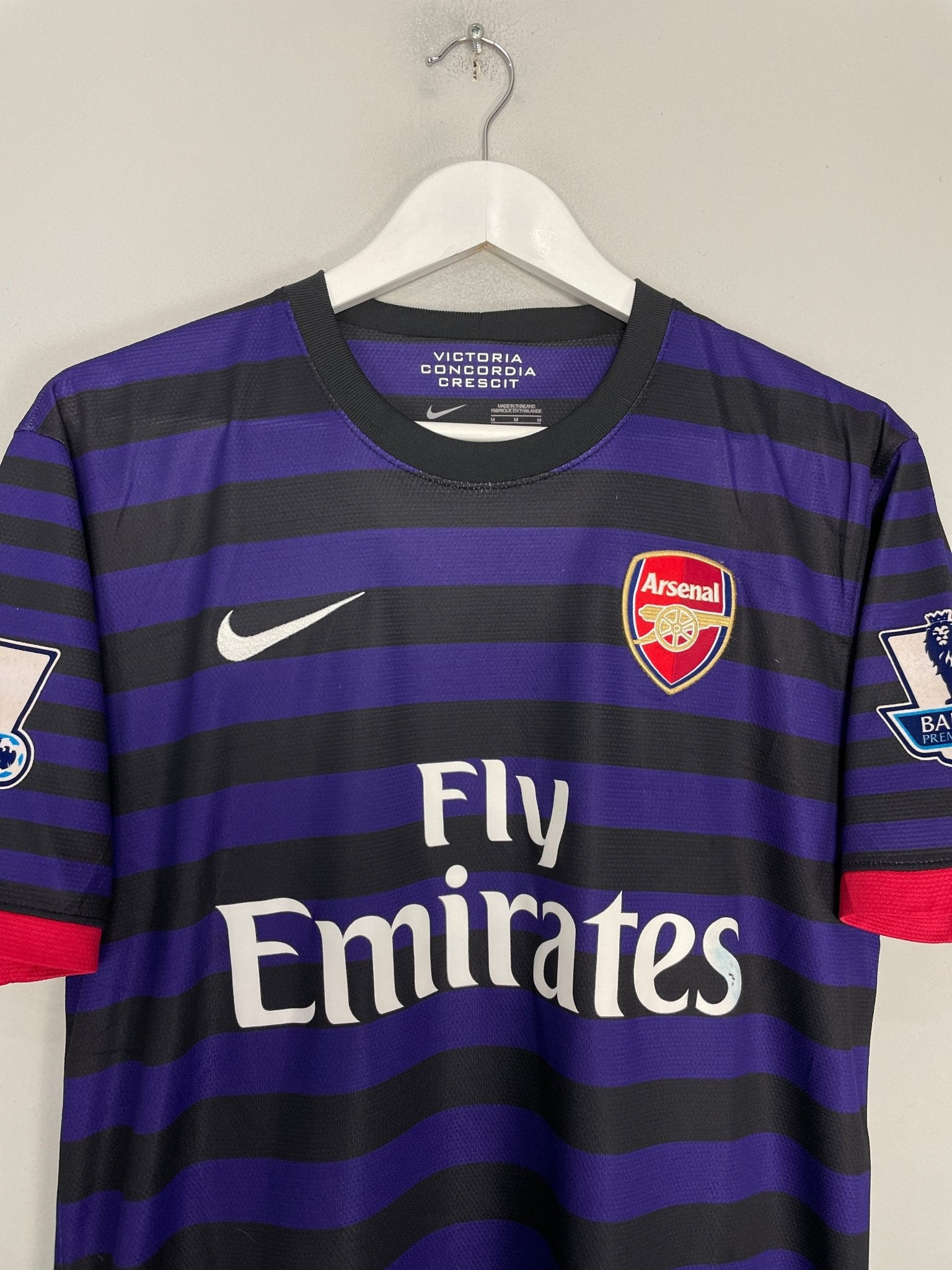 Shop 2012/13 ARSENAL S.CAZORLA #19 AWAY SHIRT (M) NIKE, classic football shirts, vintage football shirts & retro soccer jerseys at Cult Kits