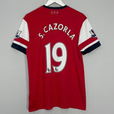 Shop 2012/13 ARSENAL S.CAZORLA #19 HOME SHIRT (M) NIKE, classic football shirts, vintage football shirts & retro soccer jerseys at Cult Kits