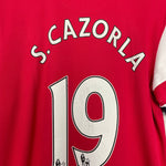 Shop 2012/13 ARSENAL S.CAZORLA #19 HOME SHIRT (M) NIKE, classic football shirts, vintage football shirts & retro soccer jerseys at Cult Kits