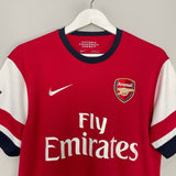 Shop 2012/13 ARSENAL S.CAZORLA #19 HOME SHIRT (M) NIKE, classic football shirts, vintage football shirts & retro soccer jerseys at Cult Kits