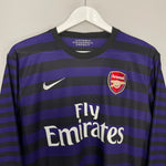 Shop 2012/13 ARSENAL S.CAZORLA #19 L/S AWAY SHIRT (M) NIKE, classic football shirts, vintage football shirts & retro soccer jerseys at Cult Kits
