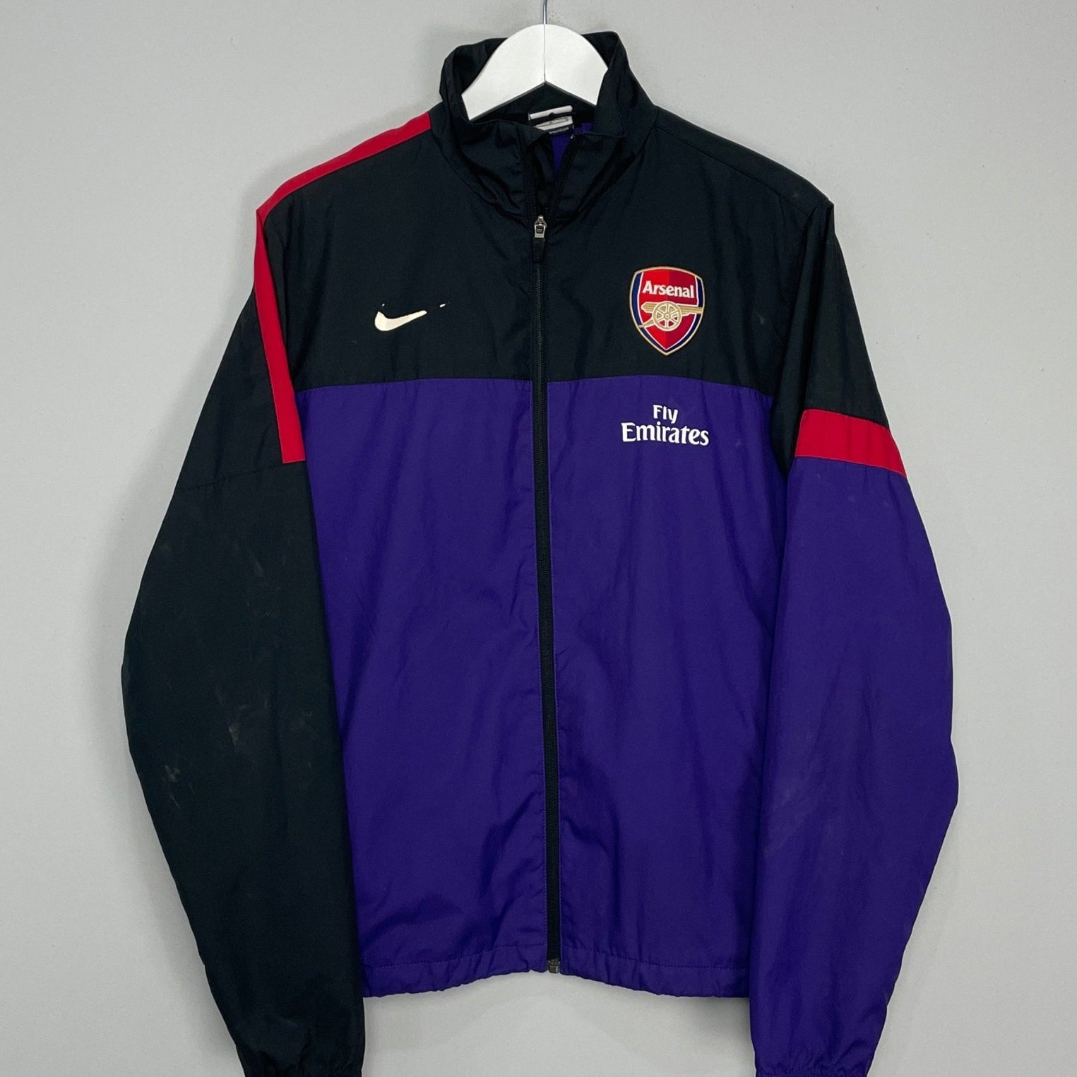 Shop 2012/13 ARSENAL TRACK JACKET (L) NIKE, classic football shirts, vintage football shirts & retro soccer jerseys at Cult Kits