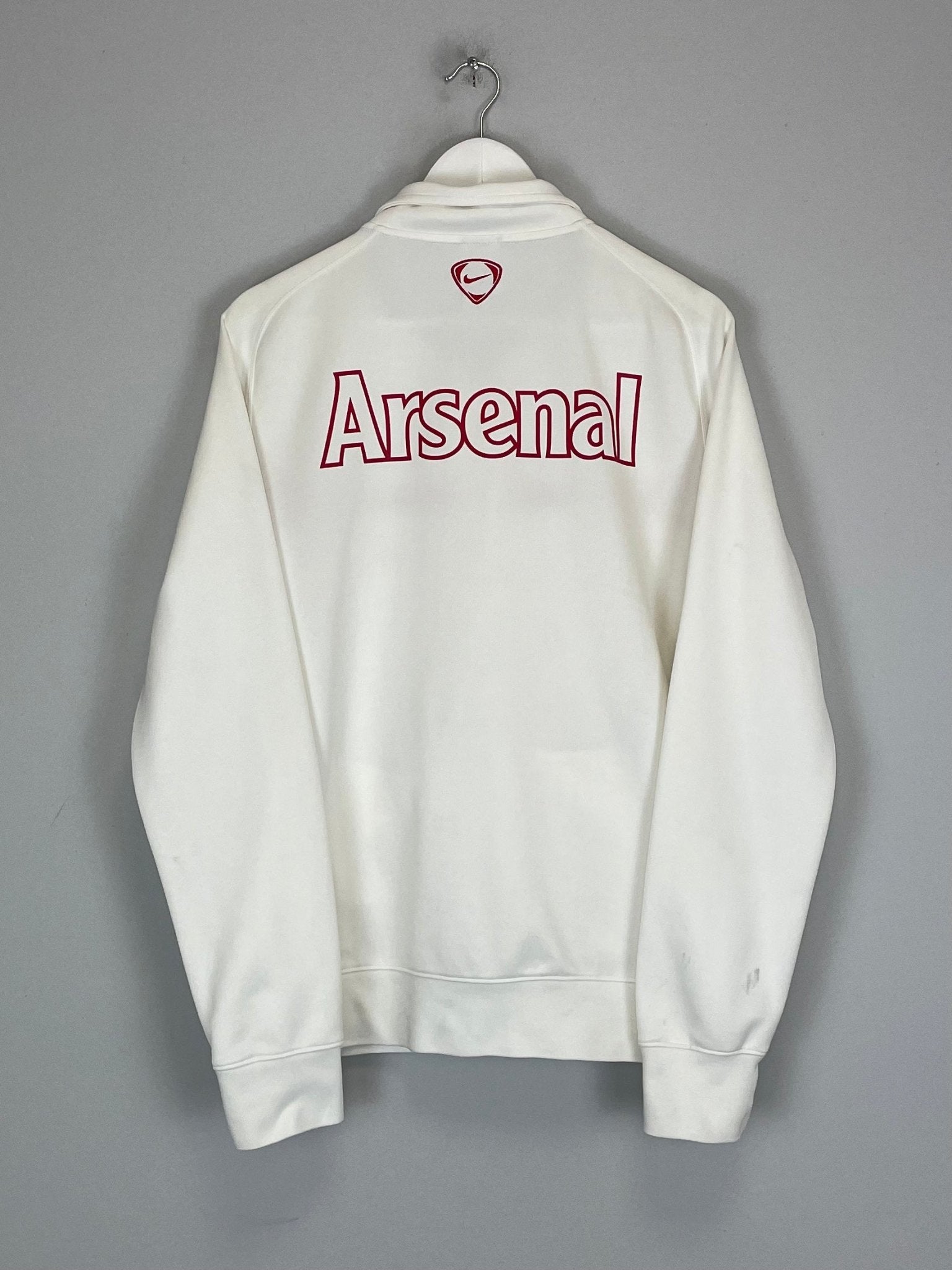 Shop 2012/13 ARSENAL TRACK JACKET (L) NIKE, classic football shirts, vintage football shirts & retro soccer jerseys at Cult Kits