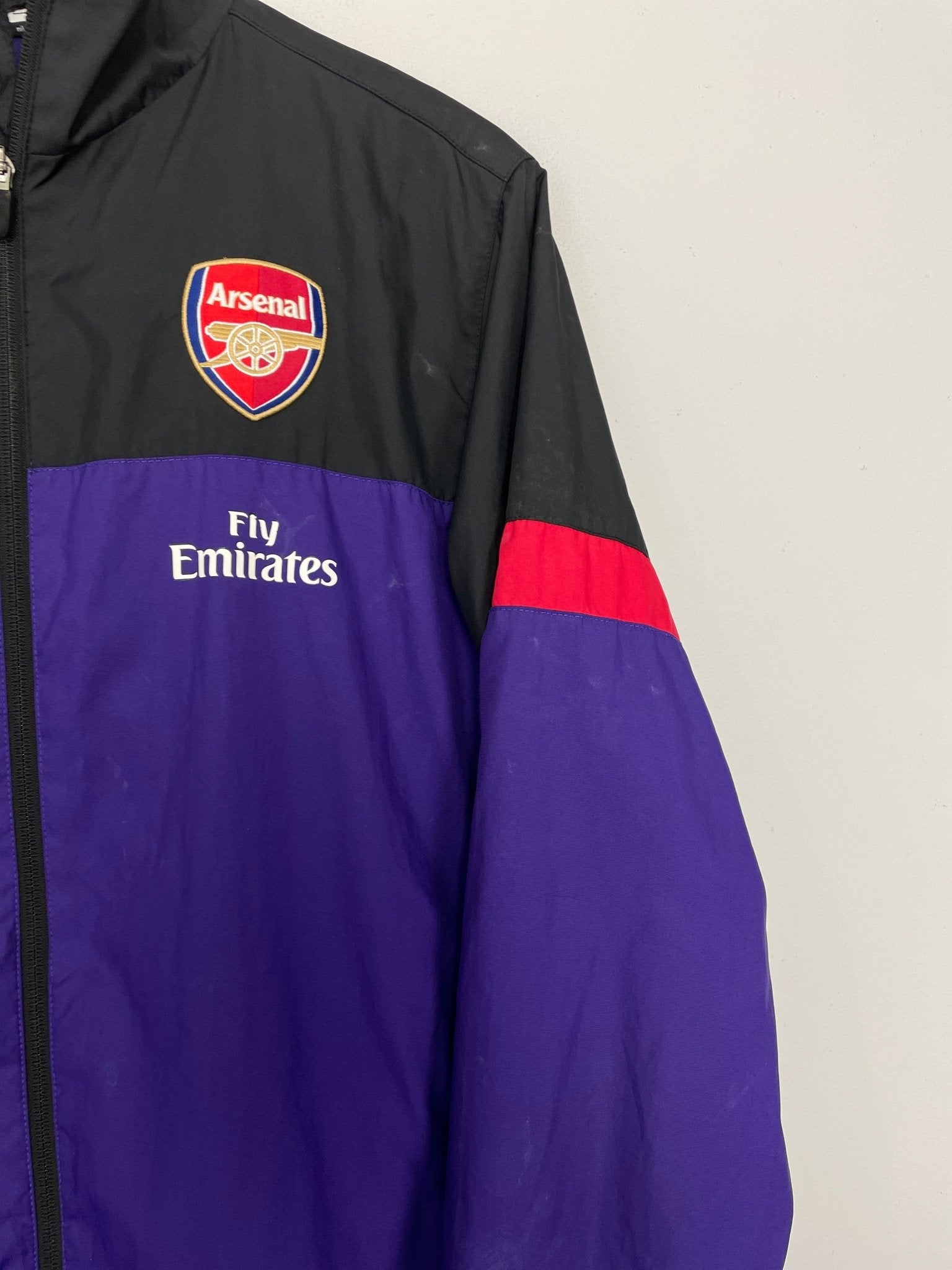 Shop 2012/13 ARSENAL TRACK JACKET (L) NIKE, classic football shirts, vintage football shirts & retro soccer jerseys at Cult Kits