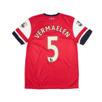 Buy 2012/13 Arsenal Vermaelen 5 Home Shirt (M) Nike ~ Free worldwide shipping ~ Authentic Vintage Football Shirts from Cult Kits