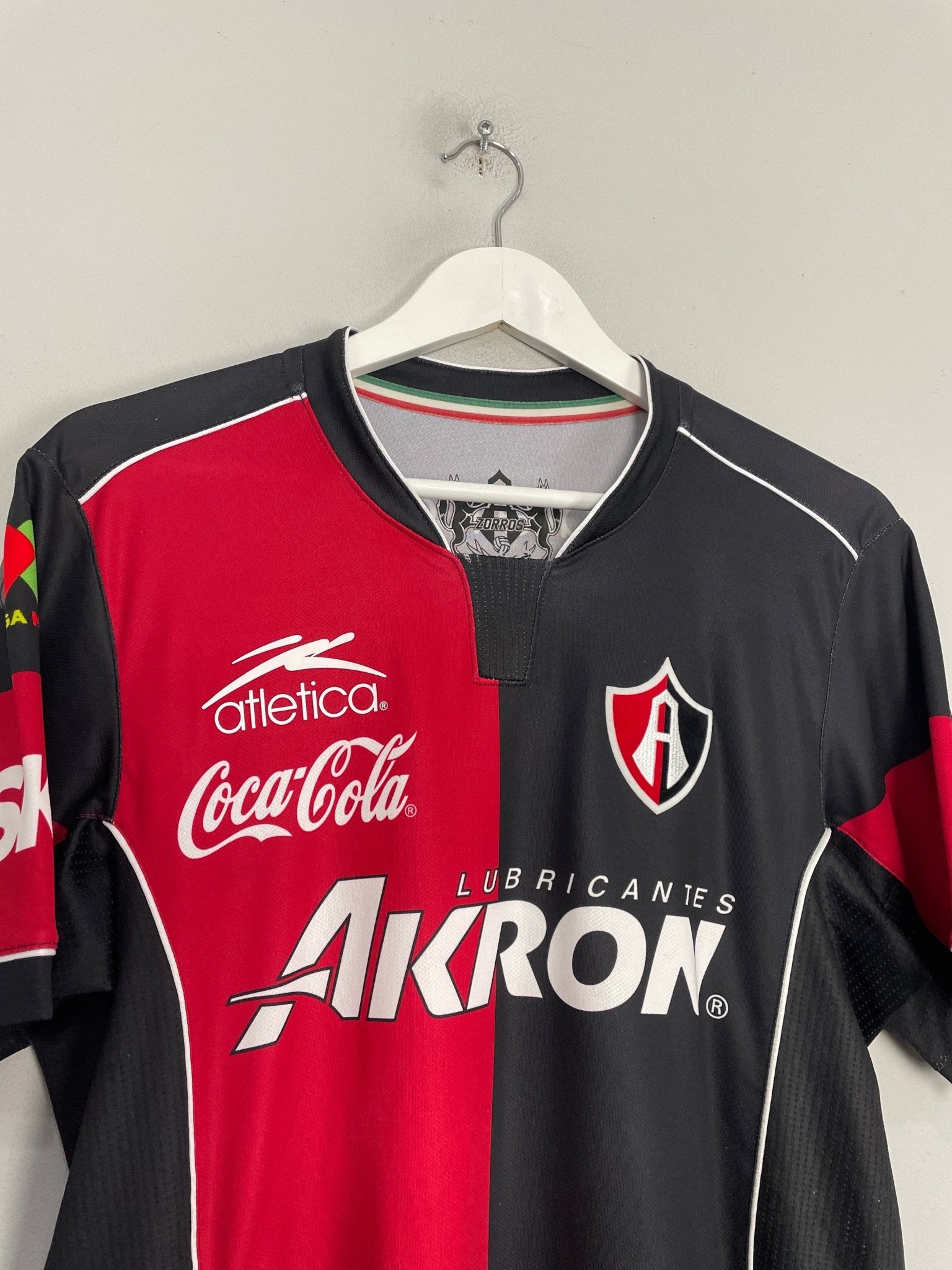 Shop 2012/13 ATLAS HOME SHIRT (M) ATLETICA, classic football shirts, vintage football shirts & retro soccer jerseys at Cult Kits