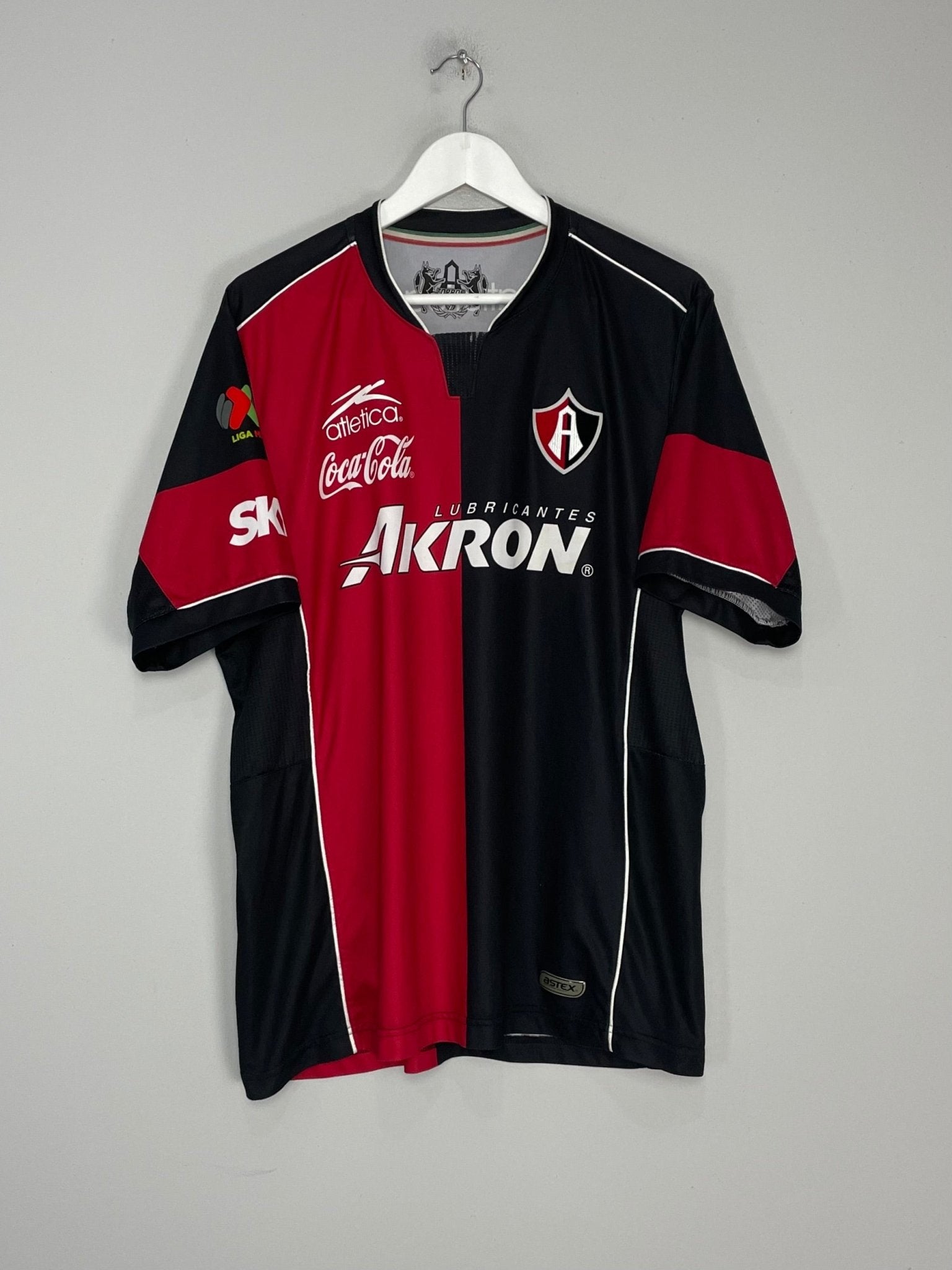 Shop 2012/13 ATLAS O.BRAVO #9 HOME SHIRT (XL) ATLETICA, classic football shirts, vintage football shirts & retro soccer jerseys at Cult Kits