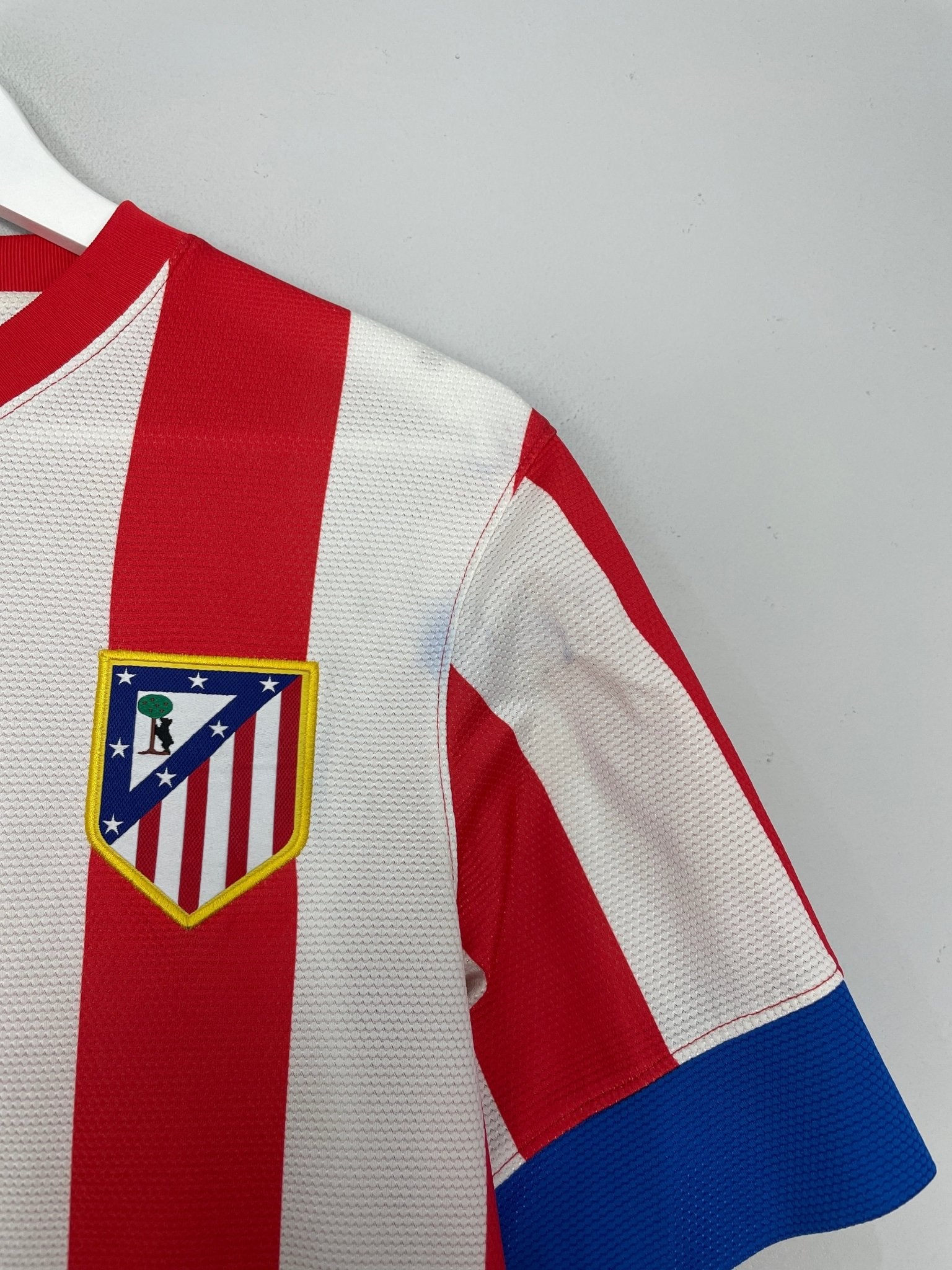 Shop 2012/13 ATLETICO MADRID FALCAO #9 HOME SHIRT (S) NIKE, classic football shirts, vintage football shirts & retro soccer jerseys at Cult Kits
