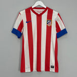 Shop 2012/13 ATLETICO MADRID FALCAO #9 HOME SHIRT (S) NIKE, classic football shirts, vintage football shirts & retro soccer jerseys at Cult Kits