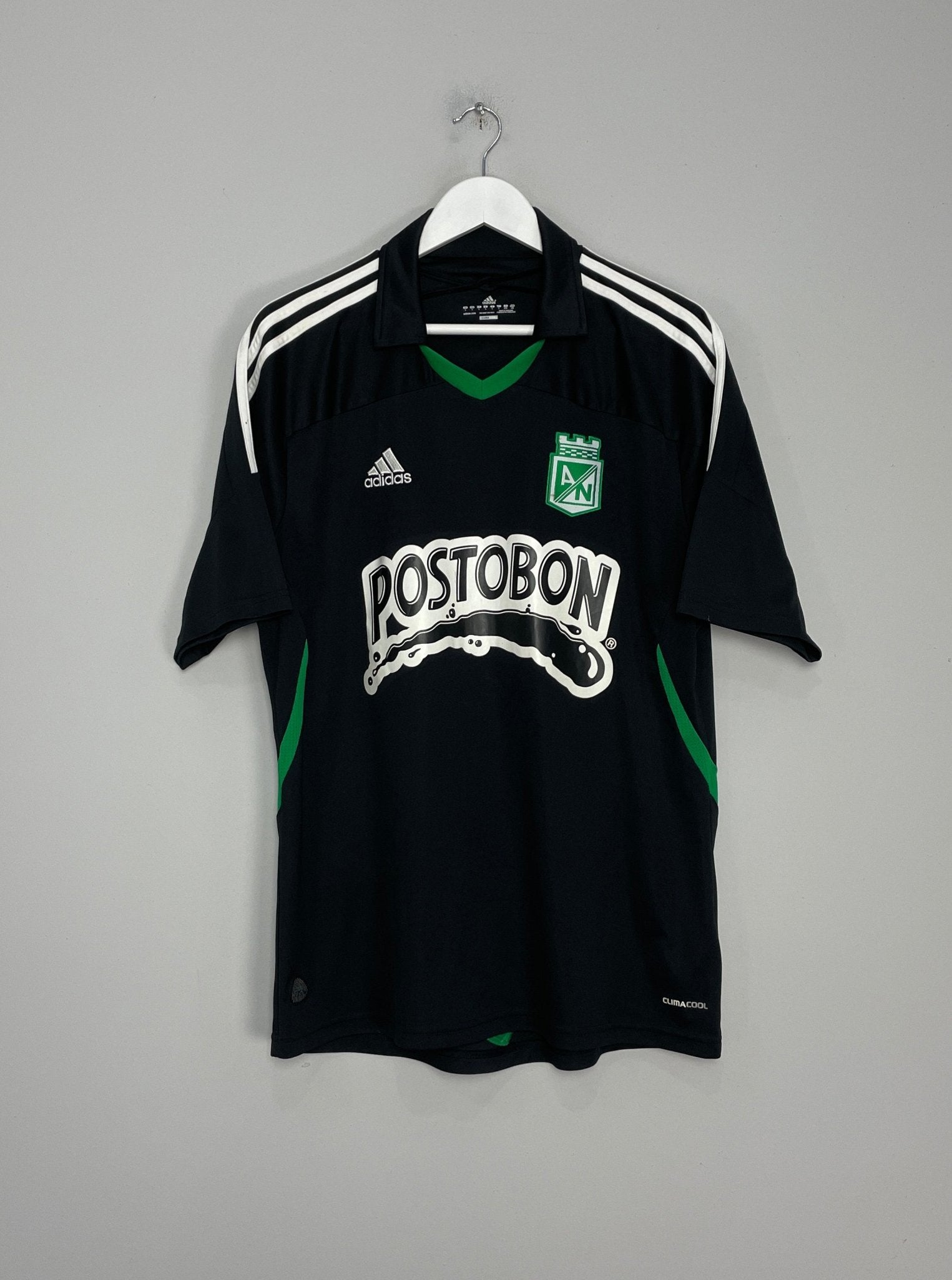 Shop 2012/13 ATLETICO NACIONAL AWAY SHIRT (L) ADIDAS, classic football shirts, vintage football shirts & retro soccer jerseys at Cult Kits
