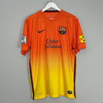 Shop 2012/13 BARCELONA A.INIESTA #8 AWAY SHIRT (L) NIKE, classic football shirts, vintage football shirts & retro soccer jerseys at Cult Kits