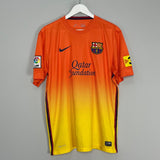 Shop 2012/13 BARCELONA A.INIESTA #8 AWAY SHIRT (L) NIKE, classic football shirts, vintage football shirts & retro soccer jerseys at Cult Kits