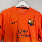 Shop 2012/13 BARCELONA A.INIESTA #8 AWAY SHIRT (L) NIKE, classic football shirts, vintage football shirts & retro soccer jerseys at Cult Kits