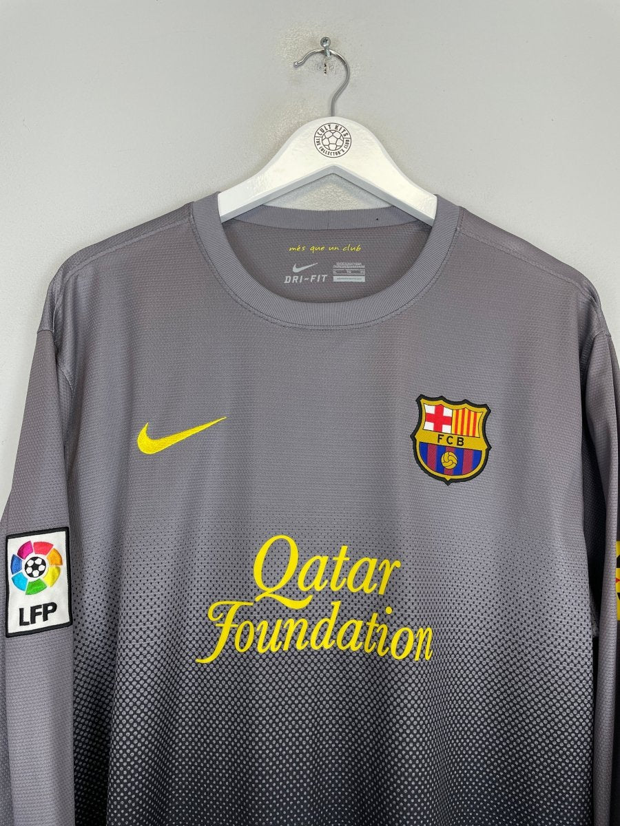 2012/13 BARCELONA GK SHIRT (XL) NIKE - Cult Kits - XL - Buy Vintage Football Shirts, Authentic Retro Football Shirts For Sale, Classic Football Shirts & Soccer Jersey