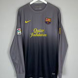 2012/13 BARCELONA GK SHIRT (XL) NIKE - Cult Kits - XL - Buy Vintage Football Shirts, Authentic Retro Football Shirts For Sale, Classic Football Shirts & Soccer Jersey