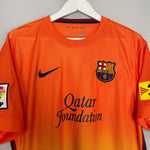 Shop 2012/13 BARCELONA MESSI #10 AWAY SHIRT (L) NIKE, classic football shirts, vintage football shirts & retro soccer jerseys at Cult Kits