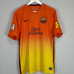 Shop 2012/13 BARCELONA MESSI #10 AWAY SHIRT (L) NIKE, classic football shirts, vintage football shirts & retro soccer jerseys at Cult Kits