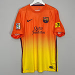 Shop 2012/13 BARCELONA MESSI #10 AWAY SHIRT (L) NIKE, classic football shirts, vintage football shirts & retro soccer jerseys at Cult Kits