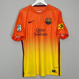 Shop 2012/13 BARCELONA MESSI #10 AWAY SHIRT (L) NIKE, classic football shirts, vintage football shirts & retro soccer jerseys at Cult Kits