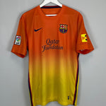 Shop 2012/13 BARCELONA MESSI #10 AWAY SHIRT (L) NIKE, classic football shirts, vintage football shirts & retro soccer jerseys at Cult Kits