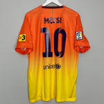 Shop 2012/13 BARCELONA MESSI #10 AWAY SHIRT (L) NIKE, classic football shirts, vintage football shirts & retro soccer jerseys at Cult Kits