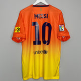 Shop 2012/13 BARCELONA MESSI #10 AWAY SHIRT (L) NIKE, classic football shirts, vintage football shirts & retro soccer jerseys at Cult Kits