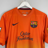 Shop 2012/13 BARCELONA MESSI #10 AWAY SHIRT (L) NIKE, classic football shirts, vintage football shirts & retro soccer jerseys at Cult Kits