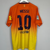 Shop 2012/13 BARCELONA MESSI #10 AWAY SHIRT (L) NIKE, classic football shirts, vintage football shirts & retro soccer jerseys at Cult Kits