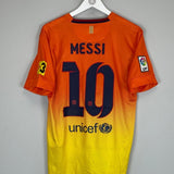 2012/13 BARCELONA MESSI 10 AWAY SHIRT (M) NIKE - Cult Kits - Medium - Buy Vintage Football Shirts, Authentic Retro Football Shirts For Sale, Classic Football Shirts & Soccer Jersey