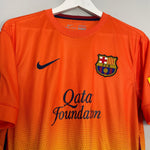 Shop 2012/13 BARCELONA MESSI #10 AWAY SHIRT (M) NIKE, classic football shirts, vintage football shirts & retro soccer jerseys at Cult Kits